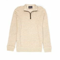 Best reviews of ???? Cremieux French Rib Reversible Mockneck Pullover Ecru Heather ❤️