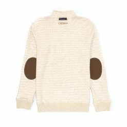 Best reviews of ???? Cremieux French Rib Reversible Mockneck Pullover Ecru Heather ❤️ -Cremieux Shop unnamed file 916