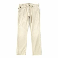 Cheap ✔️ Cremieux ???? Jeans Straight-Fit Khaki Stretch Denim ???? Jeans ????