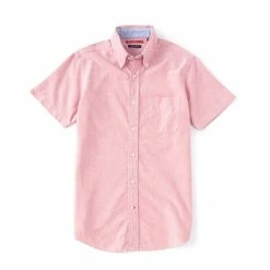 Cheapest ⭐ Cremieux Slim-Fit Solid Oxford Short-Sleeve Woven ???? Shirt Bright Aqua ???? -Cremieux Shop unnamed file 962