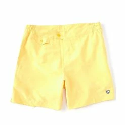 Buy ???? Cremieux Solid 6#double; Inseam Swim Trunks Bright Yellow ???? -Cremieux Shop unnamed file 969