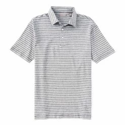 Promo ???? Daniel Cremieux Signature Linen Slub Stripe Short-Sleeve Polo ???? Shirt Berry ????