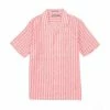 Buy ???? Daniel Cremieux Signature Linen Stripe Short-Sleeve Woven Camp ???? Shirt Light Indigo ✔️ -Cremieux Shop unnamed file 990